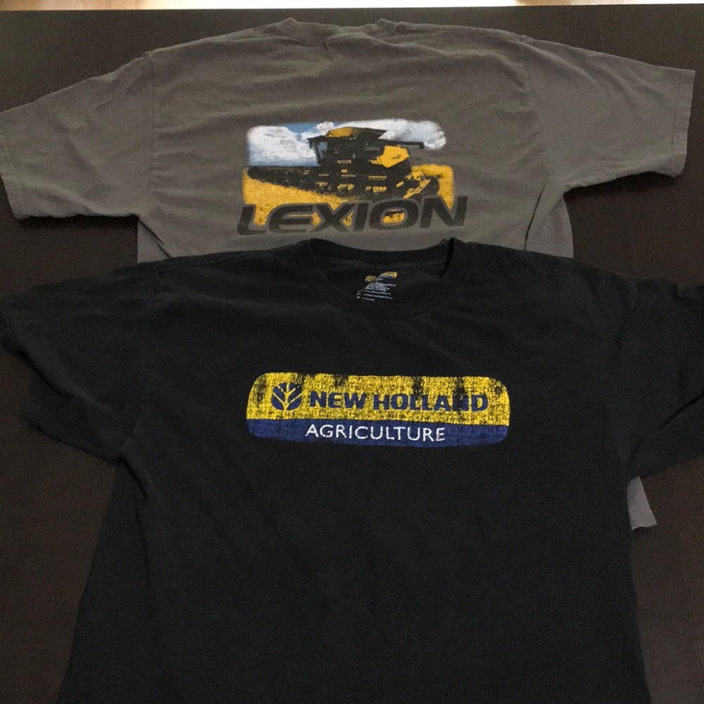 New Holland &CLAAS t-shirt 2 for $9 🚜